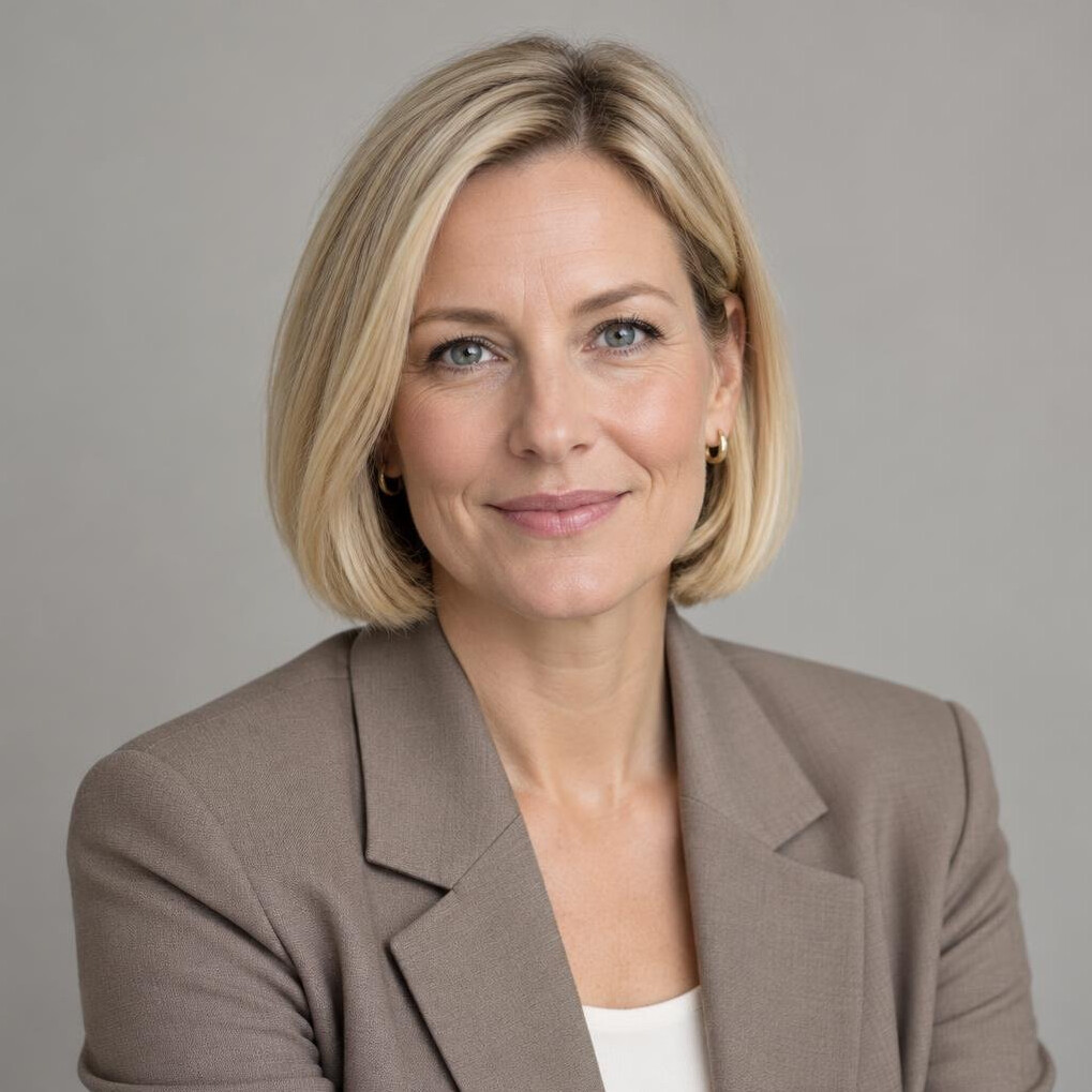 Portrait of a professional woman in a business jacket